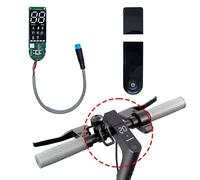 eWheel Display con Dos Conectores de Freno para 1S, Essential y Pro2 para Patinete eléctrico Panel de Control Claro para visualizar Velocidad batería y Modos de conducción con Total precisión