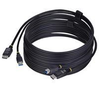 Displayport Y USB 3.2 Gen 1 Combo Cable para KVM Interruptores, 3M