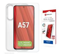 Displex EasyOn® MountMaster Real Glass Tempered Glass Screen Protector + Case fo
