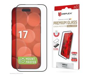 Displex Premium Glass Tempered Glass Screen Protector for Apple iPhone 17, Full