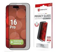 Displex Privacy Glass FC, Protector Pantalla Antiespias iPhone 16 Pro