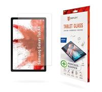 Displex Tableta Glass 9H para Samsung Galaxy Tab A8, Marco de Montaje ecológico en Forma de L, irrompible, Ultrafino, Invisible