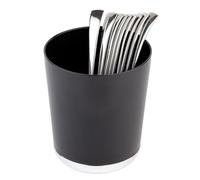 Dispone de sobras de la mesa - / recipiente, SAN, de colour negro, diámetro de 13 cm, altura: 15 cm