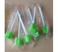disposable-50 Pièces Sangles à éponge Jetable Brosse Micro Pour Soins Buccodentaires Pour Usage No reutilizable (Verde)