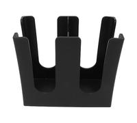 Disposable Cup Holder,Cup Dispenser 2 Compartment Acrylic Organizer for Coffee Shops,Offices Restaurants,Space-Saving Design for Paper Cups and Lids