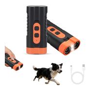 Dispositivo anti ladridos para perros - Dispositivo ultrasónico de entrenamiento para detener los ladridos de perros, recargable tipo C portátil, seguro para uso en interiores y exteriores para perros