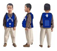 Dispositivo antiasfixia, Chaleco de entrenamiento primeros auxilios, chaleco anti-asfixia y obstrucción, práctica Heimlich con espalda(Children)