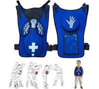 Dispositivo antiasfixia, Chaleco de entrenamiento simulación, modelo portátil primeros auxilios y RCP, chaleco práctica Heimlich for demostraciones enseñanza(Child)