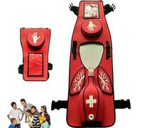 Dispositivo antiasfixia, Entrenador antiasfixia con correas ajustables y manejo intuitivo - Elemento esencial for primeros auxilios, niño(Adult)