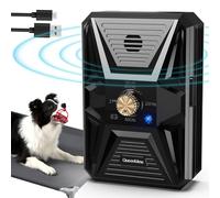 Dispositivo antiladridos, dispositivos de control de ladridos de perros de 3 niveles, rango automático ultrasónico de 33 pies, disuasorio de ladridos de perro, entrenador de ladridos de perros
