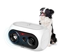 Dispositivo antiladridos para perros, Automática Ultrasónicos Ahuyentador de Perros 100% Seguro, Impermeable Recargables Disuasivos anti ladridos, Pequeños Medianos y Grandes Perro, Interior Exterior
