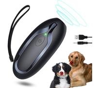 Dispositivo Antiladridos para Perros, Ultrasónicos Ahuyentador de Perros de Mano, Recargable Anti Ladridos Alcance Efectivo de 5m, Repelente para Perros pequeños y Grandes al Aire Libre Exteriores
