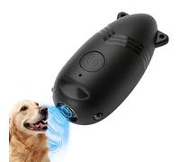 Dispositivo antiladridos, silenciador de entrenamiento de perros para vecinos con carga rápida de 30 minutos, diseño impermeable con batería de 50 minutos, soporte de comportamiento profesional