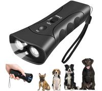 Dispositivo antiladridos ultrasónico para disuasión de ladridos de perros, 3 niveles, dispositivos de control de ladridos de perros, recargable e impermeable, tapón de ladridos para mascotas