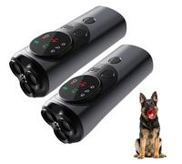 Dispositivo antirladridos para perros, dispositivos disuasivos de ladridos de perros 2025, silenciador de ladridos con linterna LED y pantalla HD, dispositivo antiladridos que entrena a tu perro para