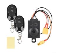 Dispositivo antirrobo de alarma fuerte Plus para bocina, compatible con scooter eléctrico Max G30 Series, sistema de seguridad de plástico resistente negro para desplazamientos urbanos seguros