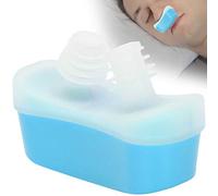 Dispositivo antirronquidos portátil eléctrico, dilatador nasal para fosas nasales tapadas, máquina purificadora de nariz, ayudas respiratorias portátiles profesionales(LF-02 azul)