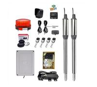 Dispositivo automático de apertura puerta, Kits operador abridor oscilante acero inoxidable multifuncional con accesorios opcionales Industrial Comercial(J KIT)