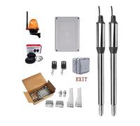 Dispositivo automático de apertura puerta, Kits operador abridor oscilante acero inoxidable multifuncional con accesorios opcionales Industrial Comercial(S KIT)