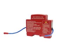 Dispositivo Automático de Extinción de Incendios por Aerosol para Paneles Eléctricos, Extintor de Aerosol Caliente en 5 Segundos, Montaje en Carril DIN, Solución Compacta para Sistemas de Energía