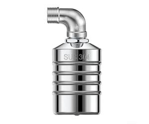 Dispositivo automático del control del nivel del agua hecho del acero inoxidable 304 para el uso en los sistemas de abastecimiento de agua y los tanques de la irrigación (una entrada lateral)