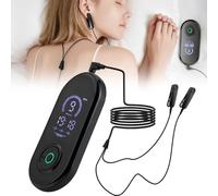 Dispositivo avanzado de ayuda para dormir, dispositivo de estimulación del nervio vago con clips para los oídos, dispositivo de ayuda para dormir para adultos, reduce la ansiedad, alivia la fatiga