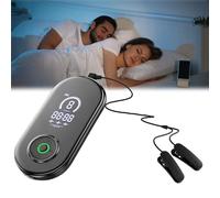 Dispositivo avanzado para el sueño, dispositivo de estimulación del nervio vago con clips para los oídos, sueño rápido y profundo, 3 modos y ajuste de 9 niveles CES reduce la ansiedad, alivia la