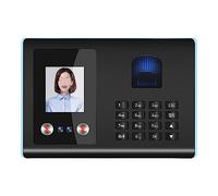 Dispositivo biométrico de contraseña de Huellas Dactilares faciales, máquina de Asistencia de grabación de Tiempo con Modelo de Pantalla de 2,8 Pulgadas, reconocimiento Facial