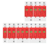 Dispositivo contra sobretensiones SPD pararrayos casa de bajo Voltaje 2/3 Polos DC 500V 800V 1000V 40KA 60KA 1 Uds(2P,DC500V 30-60KA)