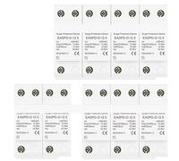 Dispositivo contra sobretensiones T1, pararrayos SPD, casa de bajo Voltaje 2P 3P 4P AC 420V 12.5KA 15KA 25KA 1 Uds.(4P,25KA)