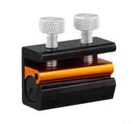 Dispositivo de aceite de cable acelerador de bicicleta, construcción de aluminio, ajuste manual de tornillo para un funcionamiento suave, vehículos todoterreno portátiles (negro dorado)