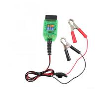 Dispositivo de ahorro de memoria ECU para mantener los ajustes del vehículo durante el cambio de batería con monitoreo de voltaje y corriente en tiempo real