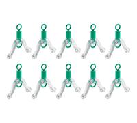 Dispositivo de alambre de doble gancho, conector de de 8 formas, accesorio de aparejos de pesca, aparejo de separación de líneas, herramienta de terminal de pesca, herramienta de bifurcación de