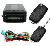 Dispositivo de Alarma antirrobo para automóvil, Riloer 60-100 Metros Alarma remota localizada, con Caja de Control + 2 Controles remotos de Cierre centralizado para automóvil de Repuesto