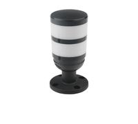 Dispositivo de alarma de luz de advertencia de torre de pila de señal LED industrial multicapa de 2 capas DC12V24VAC110V220V lámpara de maquinaria de precaución