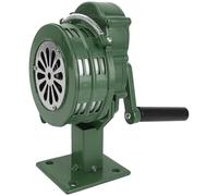 Dispositivo de alerta manual de aluminio que no necesita batería, 110 dB, señales de advertencia fuertes para fábrica, hogar, escuela, emergencias