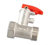 Dispositivo de alivio de presión G1/2 de latón 0,7 MPa válvula de seguridad para duchas eléctricas de menos de 50 L entrada DN15