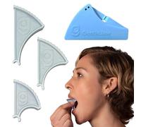 Dispositivo de alivio del dolor para TMJ, molienda, apretar, dolores de cabeza, trismo y bruxismo causado por músculos tensos de la mandíbula. Utiliza Gentle Jaw para estiramiento pasivo para relajar