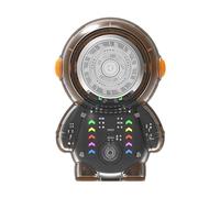 Dispositivo de aseo para hombre, iluminación dinámica, afeitadoras eléctricas Space Man, recortadora eléctrica recargable, herramientas de afeitado eléctricas