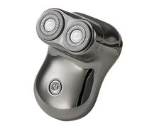 Dispositivo de aseo para hombres, afeitadoras eléctricas, recortadora eléctrica de doble cabeza, herramienta de afeitado recargable, para personas ocupadas