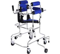 Dispositivo de asistencia para andador para adultos, dispositivo de asistencia para caminar para discapacitados, soporte de rehabilitación para entrenamiento de extremidades inferiores