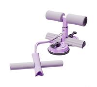 Dispositivo de asistencia para sentadillas con 6 tubos de resistencia de altura ajustable, entrenador abdominal con base de doble ventosa, asas ergonómicas de espuma para gimnasio en casa