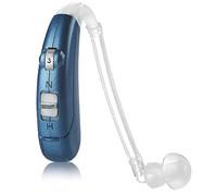 Dispositivo de asistencia personal retroauricular izquierdo/derecho con batería de 500 horas con 2 modos, control de volumen y cancelación de ruido