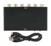 Dispositivo de audio fiable, divisor de vídeo por componentes de imagen visual nítida para distribución de audio y vídeo HDTV, plug and play con
