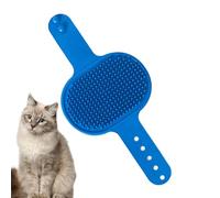 Dispositivo de autocuidado para gatos, cepillo de limpieza suave de silicona, masaje de cosquillas para gatos y perros de corto y largo, rascador facial para patas de mesa y marcos de escalada