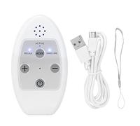 Dispositivo de Ayuda para Dormir USB Instrumento de Ayuda para Dormir de Mano Máquina de Sueño Rápido Inteligente de Microcorriente para Adultos, Mejora el Sueño Y Alivia la Ansiedad, Blanco