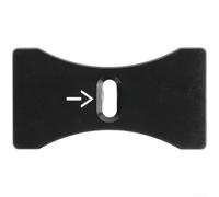 Dispositivo de bloqueo de aleación de aluminio para Mitsubishi para Eclipse 4g63 Ev para ajuste preciso del tiempo de control del motor en color plateado (negro)