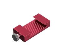 Dispositivo de bloqueo de reglas de acero resistente para tareas de marcado exacto en talleres de construcción e ingeniería ambiental, tapón de regla de aluminio de grado de laboratorio