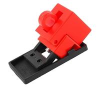 Dispositivo de Bloqueo para Interruptor, Plástico PP, Diseño de Abrazadera Compacta - Seguridad en Mantenimiento Eléctrico, Etiqueta de Advertencia Visible