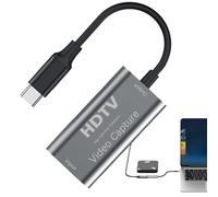 Dispositivo de Captura U S B C - Tarjeta de Captura 4K para Streaming | Grabador High Definition Multimedia Interface, U S B 3.0, Capturas de Pantalla para Juegos, Transmisiones y Creadores